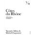 Yannick Alleno & Michel Chapoutier Cotes du Rhone 2014 Front Label