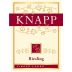 Knapp Vineyards Riesling 2012 Front Label