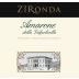 Zironda Amarone della Valpolicella 2012 Front Label