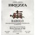 Brezza Barolo Classico 1997 Front Label