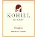 Kohill Winery Viognier 2013 Front Label