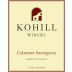 Kohill Winery Cabernet Sauvignon 2012 Front Label
