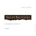 Krupp Brothers Estates Chardonnay 2009 Front Label