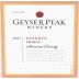 Geyser Peak Alexander Valley Reserve Shiraz 2001 Front Label