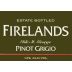 Firelands Pinot Grigio 2002 Front Label