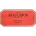Beaucanon Estate Merlot 2002 Front Label
