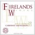 Firelands Cabernet Sauvignon 2003 Front Label