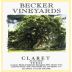 Becker Vineyards Claret Les Trois Dames 2004 Front Label