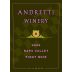 Andretti Pinot Noir 2004 Front Label