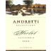 Andretti Selection Series Merlot 2004 Front Label
