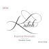 Kutch Wines Falstaff Vineyard Pinot Noir 2014 Front Label