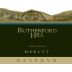 Rutherford Hill Reserve Merlot 2005 Front Label