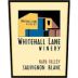 Whitehall Lane Sauvignon Blanc 2000 Front Label