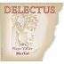Delectus Merlot 2005 Front Label