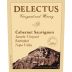 Delectus Merlot 2006 Front Label