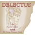 Delectus Mt. George Vineyard Syrah 2006 Front Label