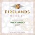 Firelands Pinot Grigio 2007 Front Label