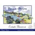 Belle Pente Estate Reserve Pinot Noir 2007 Front Label