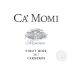 Ca' Momi Winery Ca' Momi Reserve Pinot Noir 2011 Front Label