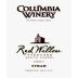 Columbia Winery Red Willow Vineyard Syrah 2007 Front Label