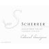 Scherrer Winery Alexander Valley Cabernet Sauvignon 2007 Front Label