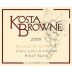 Kosta Browne Pisoni Vineyard Pinot Noir 2008 Front Label