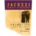 Jacuzzi Primitivo 2008 Front Label