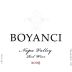 BOYANCI Red 2008 Front Label
