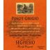 Seghesio Pinot Grigio 2009 Front Label