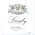 Landy Family Vineyards Estate Grown Pinot Noir 2013 Front Label