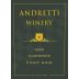 Andretti Pinot Noir 2009 Front Label