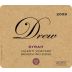 Drew Mendocino Ridge Valenti Vineyard Syrah 2009 Front Label