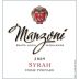 Manzoni Home Vineyard Syrah 2009 Front Label