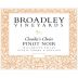 Broadley Claudia's Choice Pinot Noir 2009 Front Label