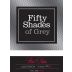 Fifty Shades of Grey Red Satin 2009 Front Label