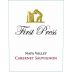 First Press Wine Cellars Napa Valley Cabernet Sauvignon 2009 Front Label