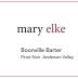 Elke Mary Elke Boonville Barter Pinot Noir 2010 Front Label