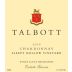 Talbott Sleepy Hollow Chardonnay 2010 Front Label