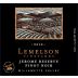 Lemelson Jerome Reserve Pinot Noir 2010 Front Label