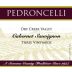 Pedroncelli Three Vineyards Cabernet Sauvignon 2010 Front Label