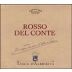 Regaleali Rosso del Conte 1998 Front Label