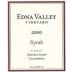 Edna Valley Vineyard Syrah 2000 Front Label