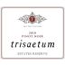Trisaetum Estates Reserve Pinot Noir 2010 Front Label