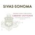 Sivas-Sonoma Cabernet Sauvignon 2010 Front Label