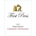 First Press Wine Cellars Napa Valley Cabernet Sauvignon 2010 Front Label