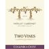 Two Vines Merlot Cabernet 2010 Front Label