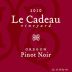 Le Cadeau Vineyard Red Label Pinot Noir 2010 Front Label