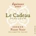 Le Cadeau Vineyard Equinoxe Pinot Noir 2007 Front Label