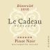 Le Cadeau Vineyard Diversite Pinot Noir 2010 Front Label