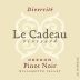 Le Cadeau Vineyard Diversite Pinot Noir 2013 Front Label